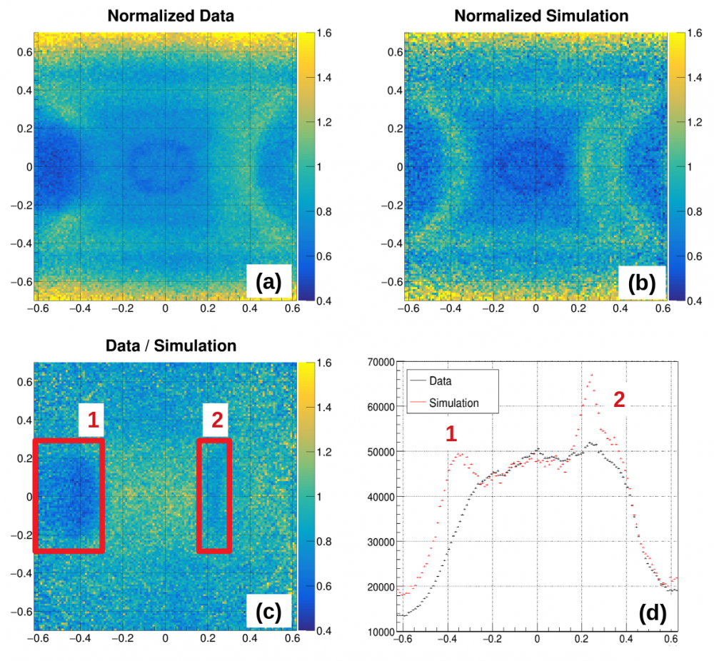 Muography is present at the heart of nuclear reactors