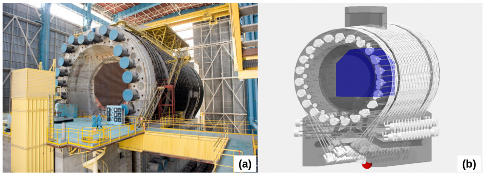 Muography is present at the heart of nuclear reactors