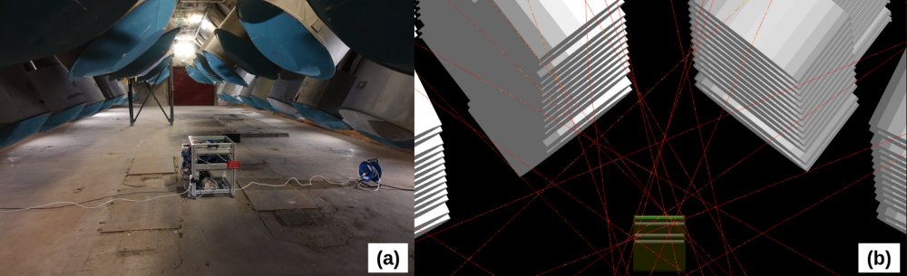 Muography is present at the heart of nuclear reactors