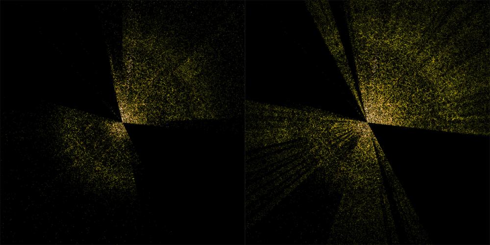 L\'instrument spectroscopique pour l\'énergie noire (DESI) crée la plus grande carte en 3D du cosmos