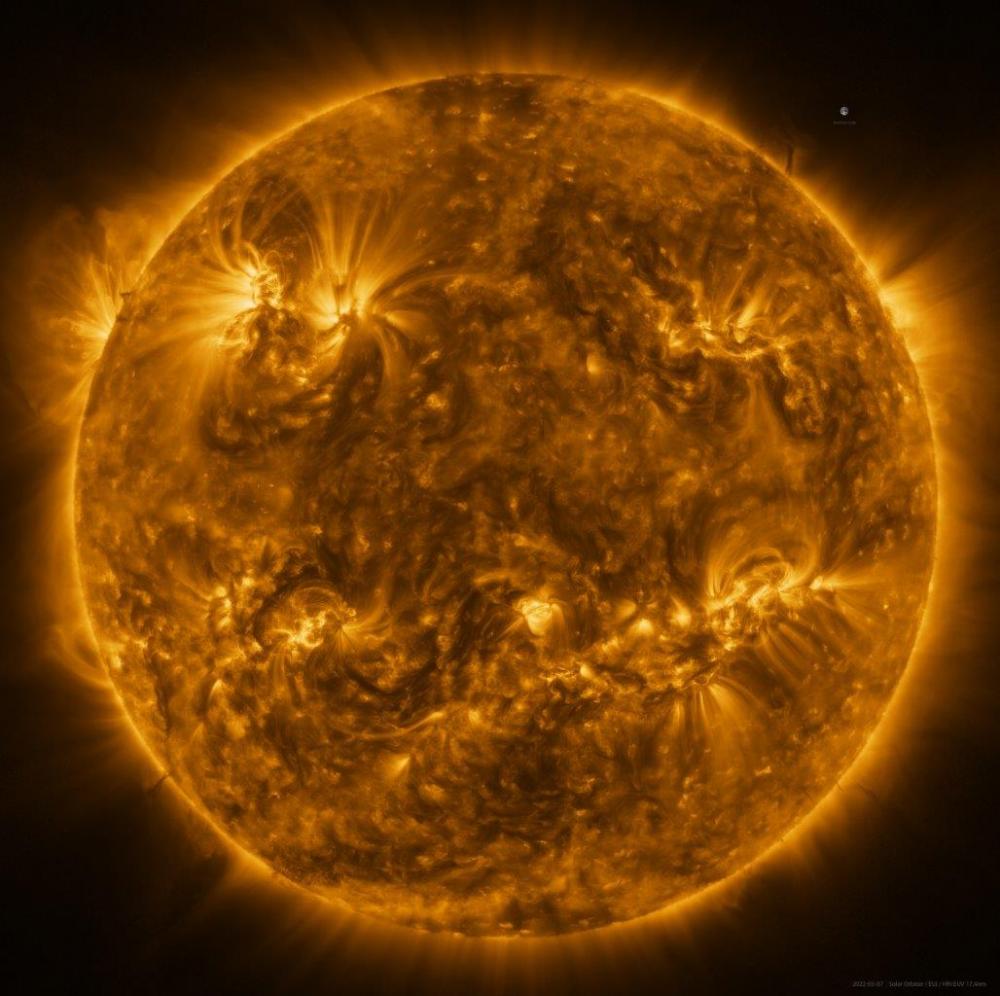 Imagerie X d'une éruption Solaire avec l'instrument STIX de SolarOrbiter et nouvelles simulations du Soleil