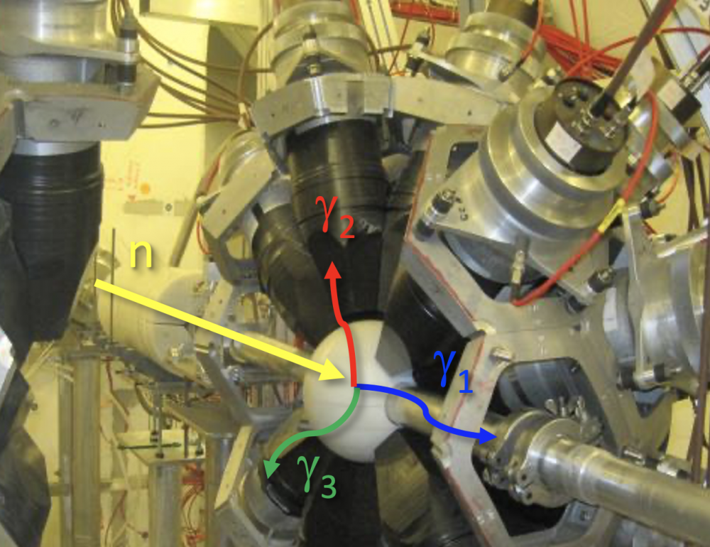 Study of neutron capture gammas from uranium isotopes