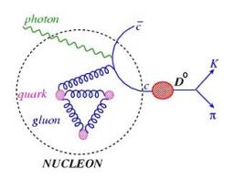 Détection du charme à Compass : vers la mesure de la polarisation des gluons