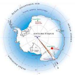 Une caméra du Dapnia dans la nouvelle station Concordia en Antarctique