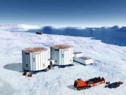 Une caméra du Dapnia dans la nouvelle station Concordia en Antarctique