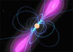 Le télescope Fermi découvre un pulsar grâce à son émission gamma