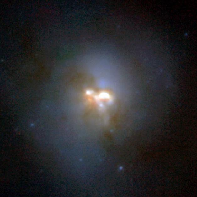 Découverte d'une galaxie submillimétrique ultralumineuse très lointaine