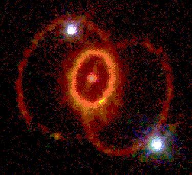 La supernova SN1987a dans le Grand Nuage de Magellan