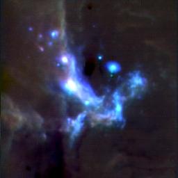 Le centre galactique vu par VISIR