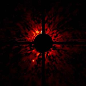 The deepest infrared image around the brightest star.