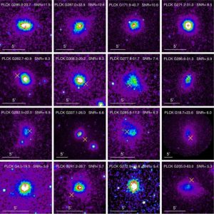 Planck découvre d’étonnants amas de galaxies