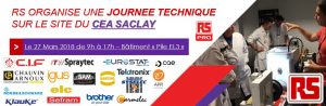 Journée Technique RS au CEA Paris-Saclay – Bâtiment 607G « Pile EL3 » –  27 Mars 2018