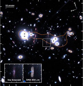 L’Emeraude : un bijou de galaxie pour comprendre l’évolution des premières galaxies massives