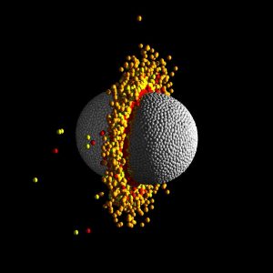 Collision géante dans le système planétaire Kepler 107