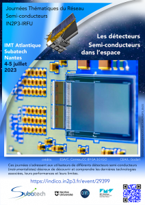 Journées détecteurs IN2P3 sur les applications spatiales