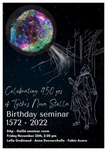 De Nova Stella : Séminaire d’anniversaire des 450 ans de la supernova de Tycho